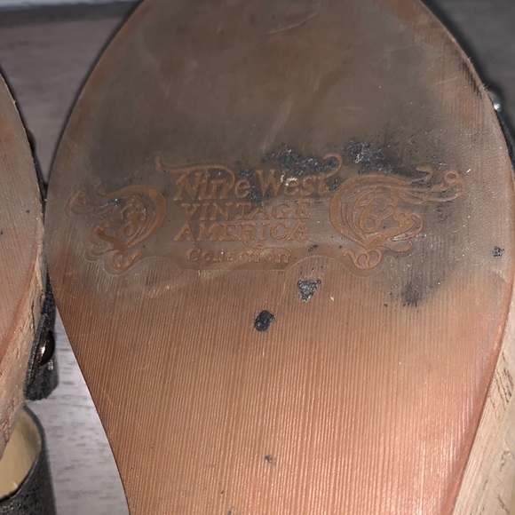 💕Nine West Vintage America wedges, very preloved! - Picture 6 of 10